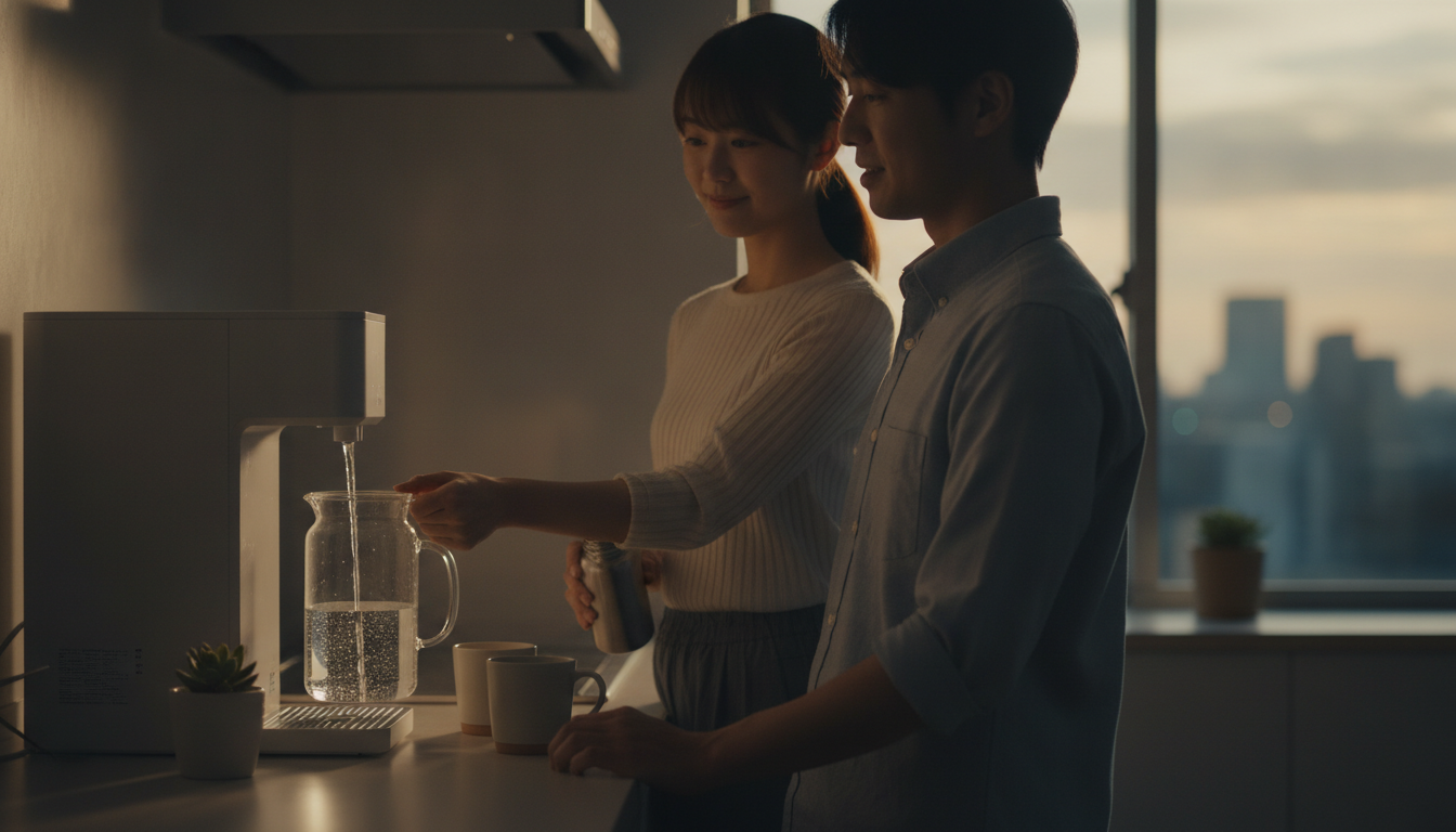 浄水型ウォーターサーバーの費用とランニングコスト