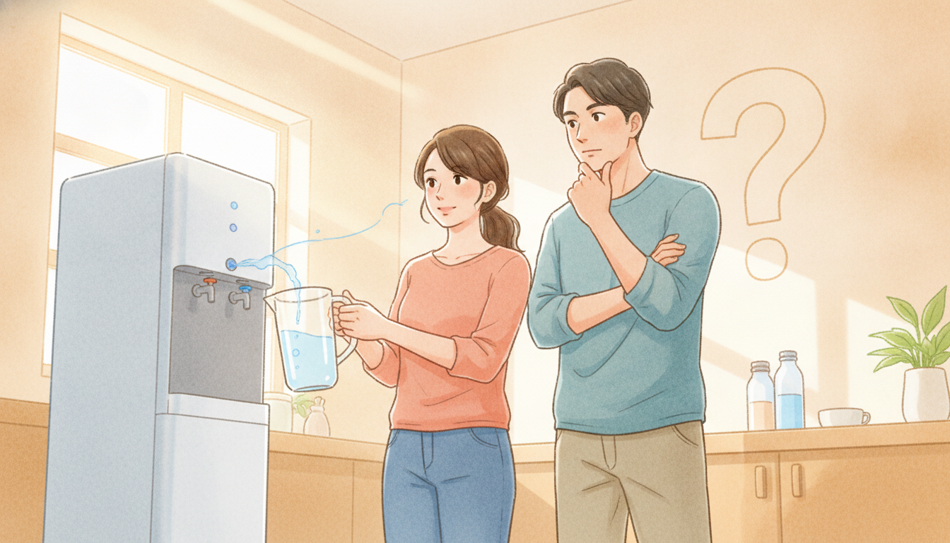 ウォーターサーバーが向いている人・向いていない人の判断基準