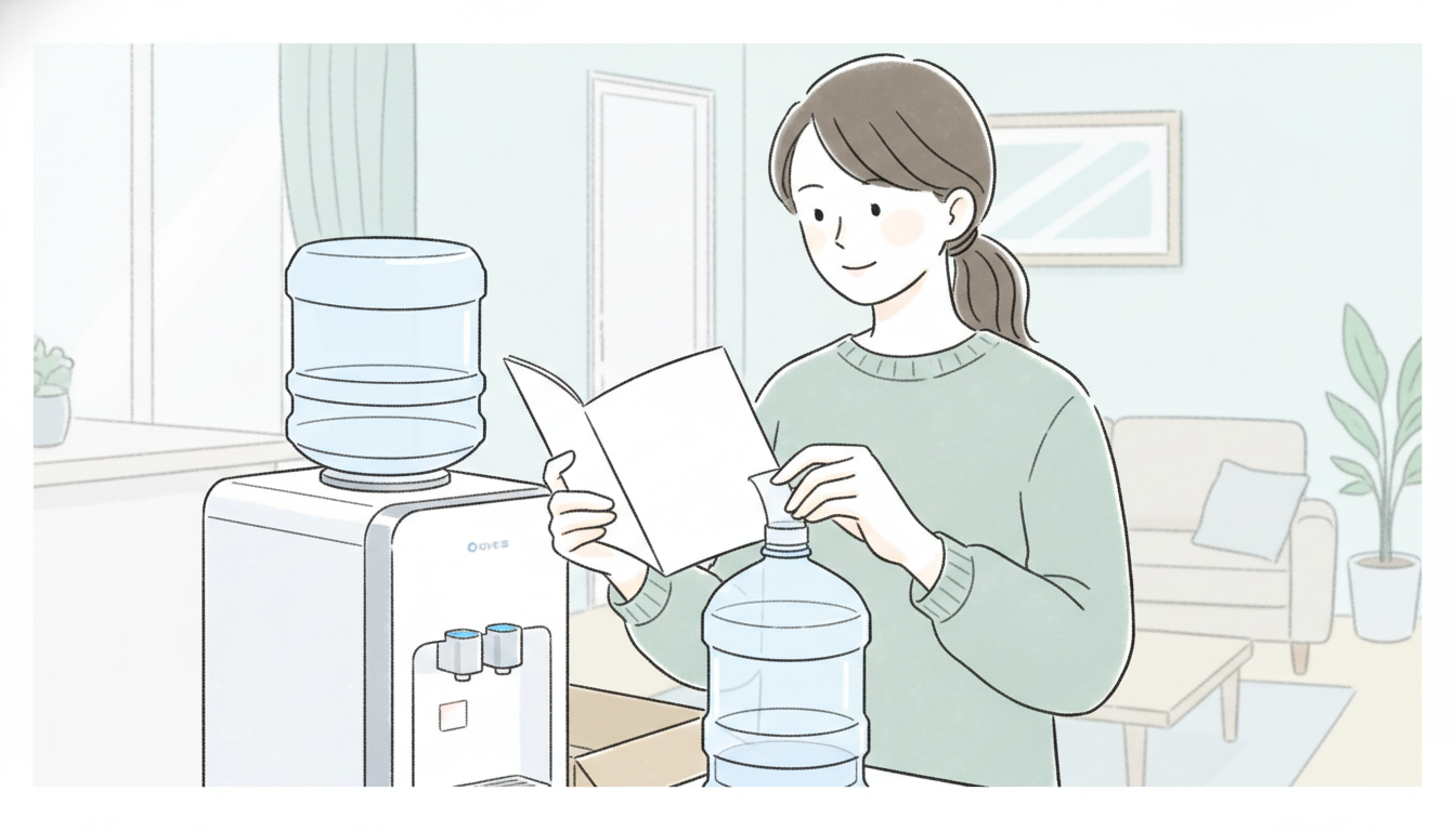 ウォーターサーバーの始め方と費用の考え方